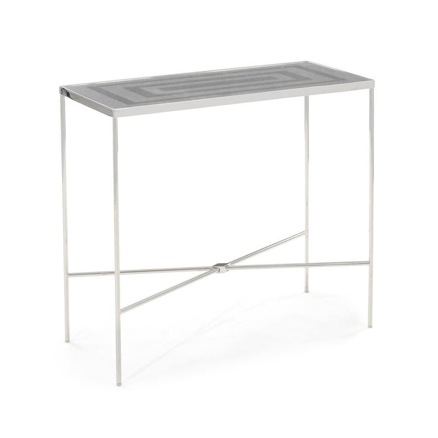 Side Tables Poirot End Table - Silver