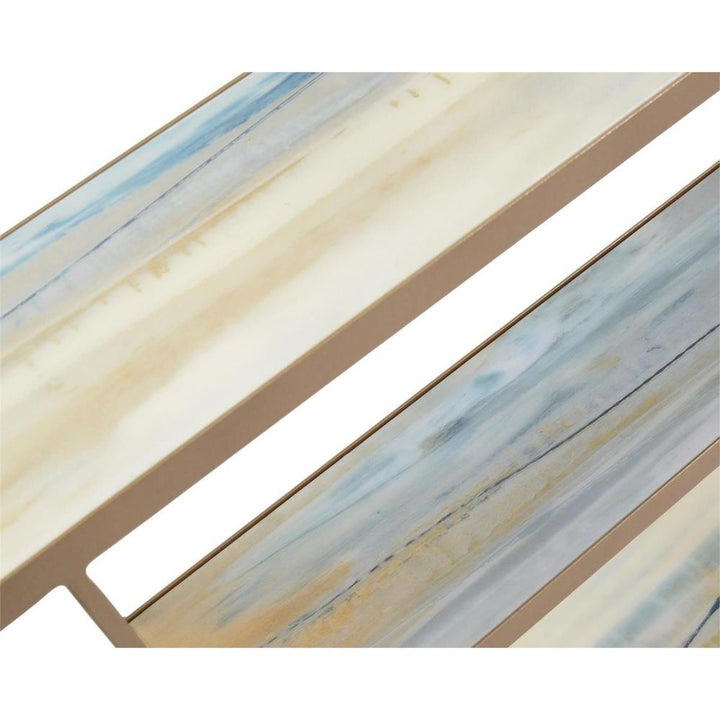 Console Tables Austin A. James' Concord Three-Tier Sofa Table - White