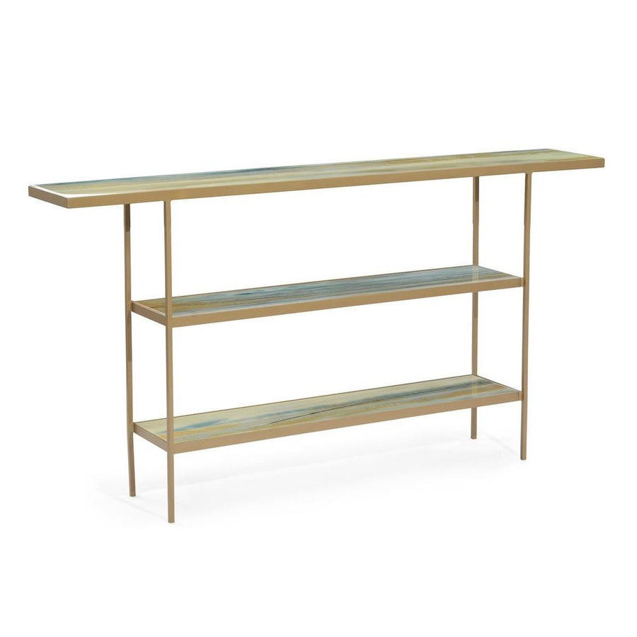 Console Tables Austin A. James' Concord Three-Tier Sofa Table - White
