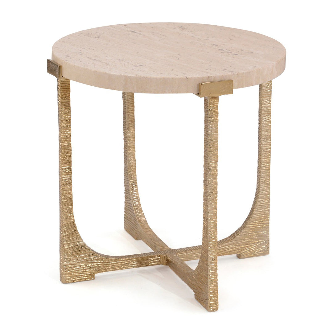 Ellington Arc End Table - Brass - Steel