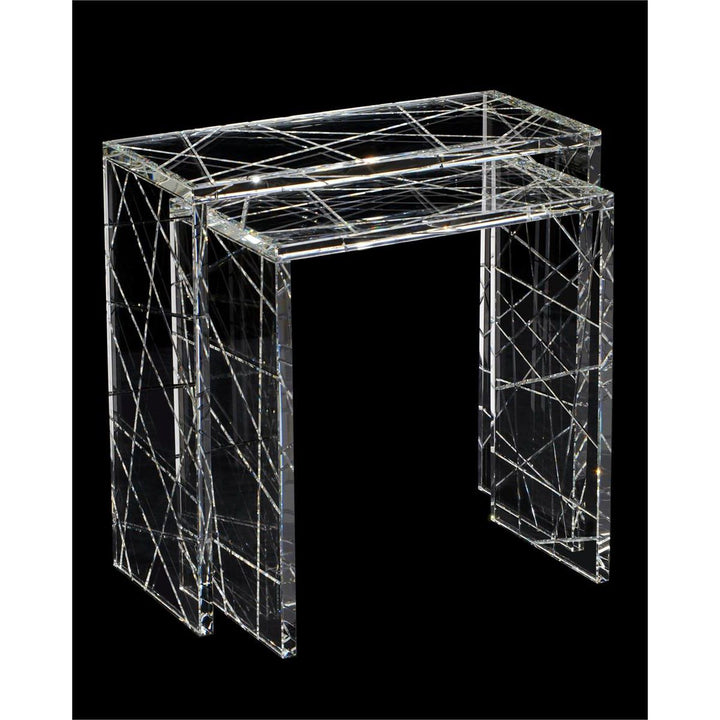 Glass Nesting Table