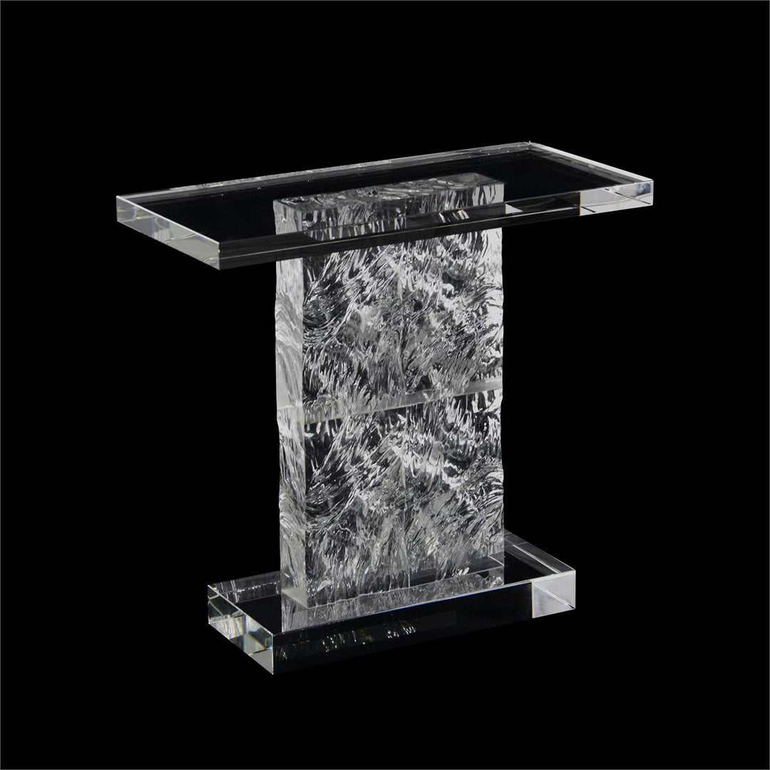 Glass Side Table