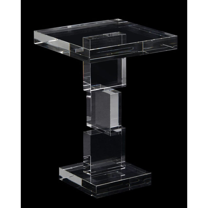 Side Tables Crystal Martini Table - Clear