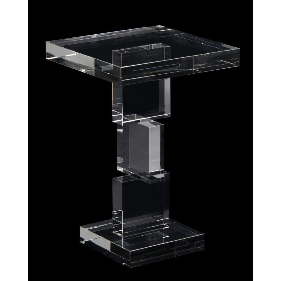 Side Tables Crystal Martini Table - Clear