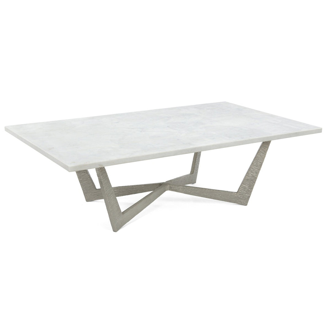 Ellsworth Cocktail Table - White - Iron