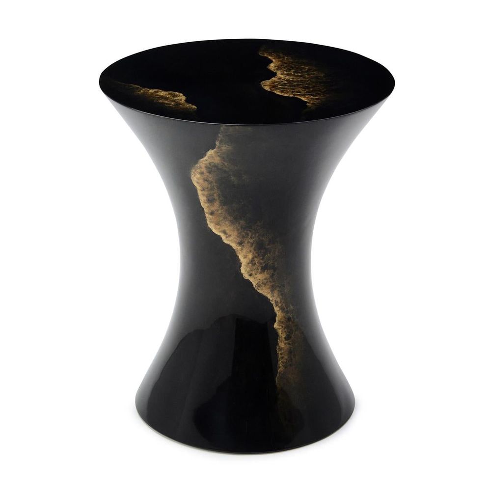 Side Tables Golden Tide Accent Table - Gold