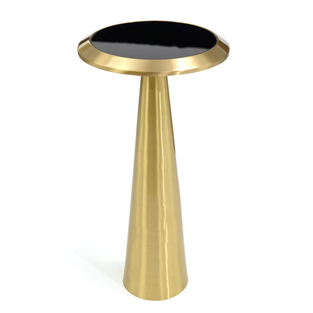 Alden Martini Table I, Brass - Brass - Glass