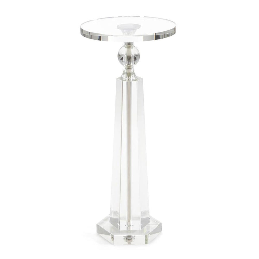 Side Tables Faceted Crystal Martini Table