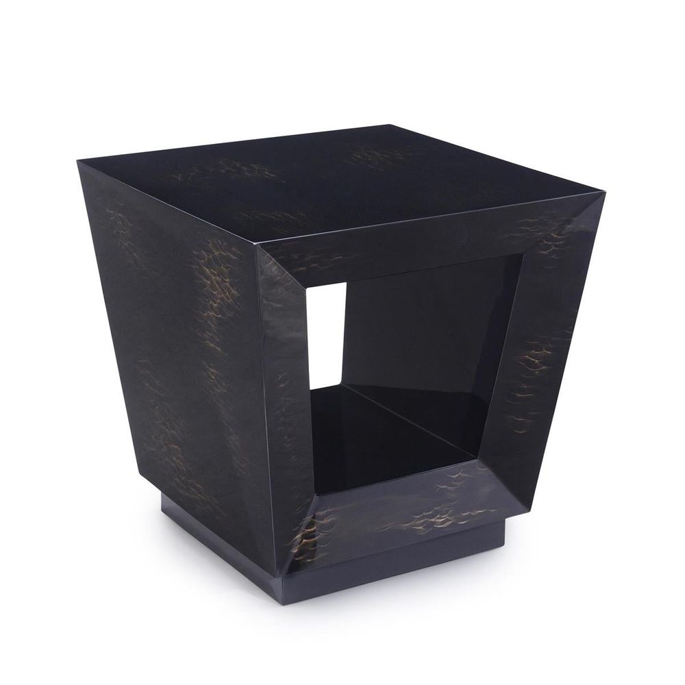 Side Tables Draco Side Table, Square - Black