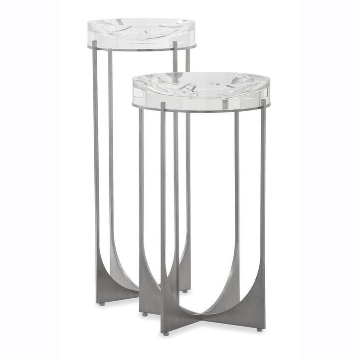 Side Tables Svelte Martini Table I, Silver