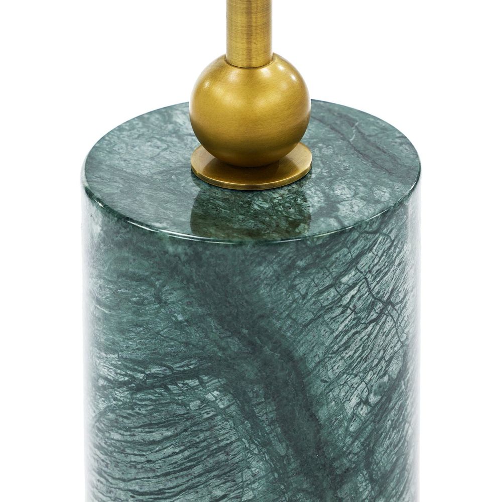 Side Tables Green Marble Accent Table