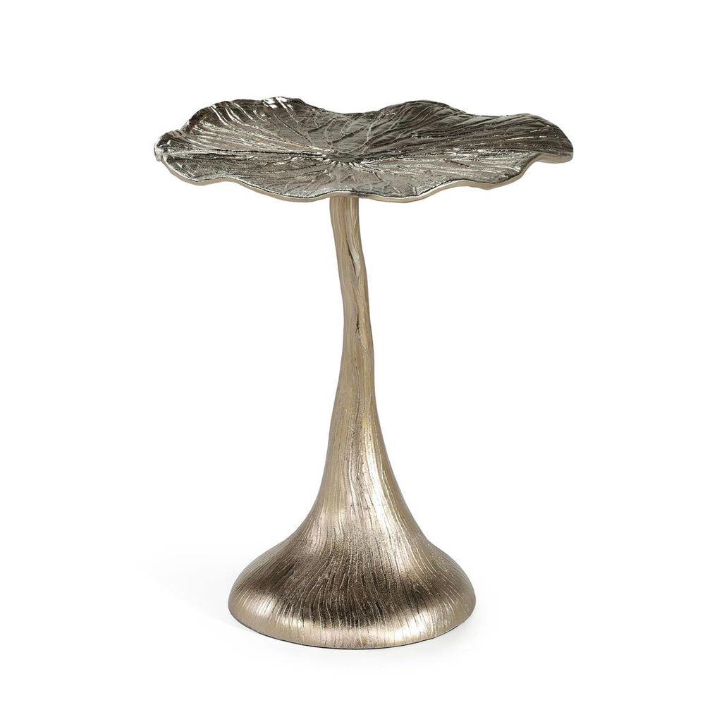 Side Tables Yuri Pad Brass Accent Table