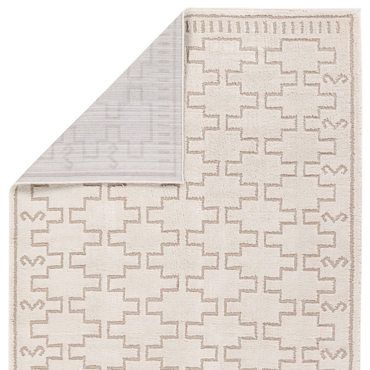 Vibe by Jaipur Living Dawson Trellis Ivory/ Beige Area Rug (9'6"x13'6")