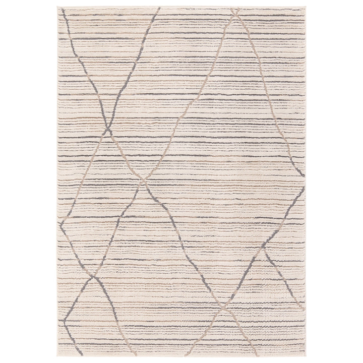 Vibe by Jaipur Living Sachi Trellis Ivory/Gray Area Rug (8'6"x11'6")