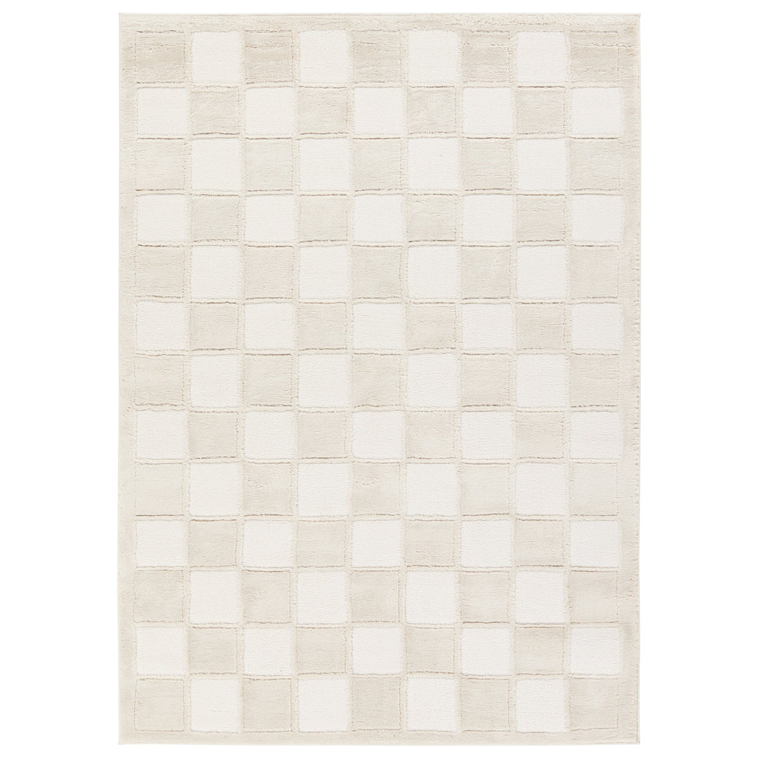 Vibe by Jaipur Living Catanza Geometric Cream/Ivory Area Rug (8'6"x11'6")