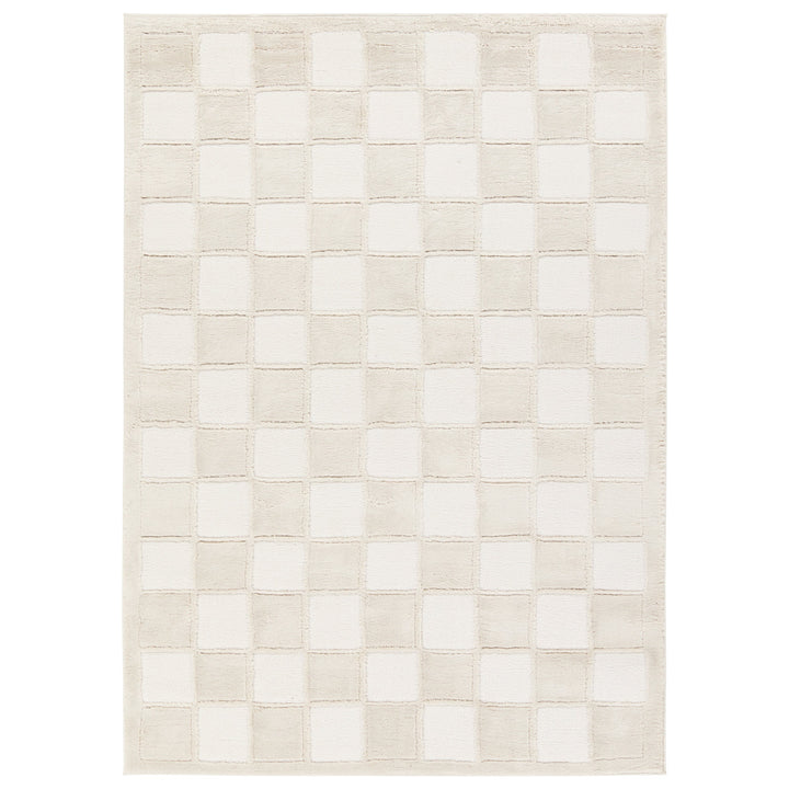 Vibe by Jaipur Living Catanza Geometric Cream/Ivory Area Rug (8'6"x11'6")