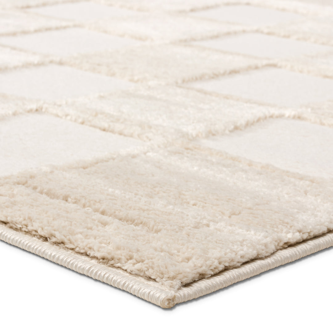 Vibe by Jaipur Living Catanza Geometric Cream/Ivory Area Rug (8'6"x11'6")