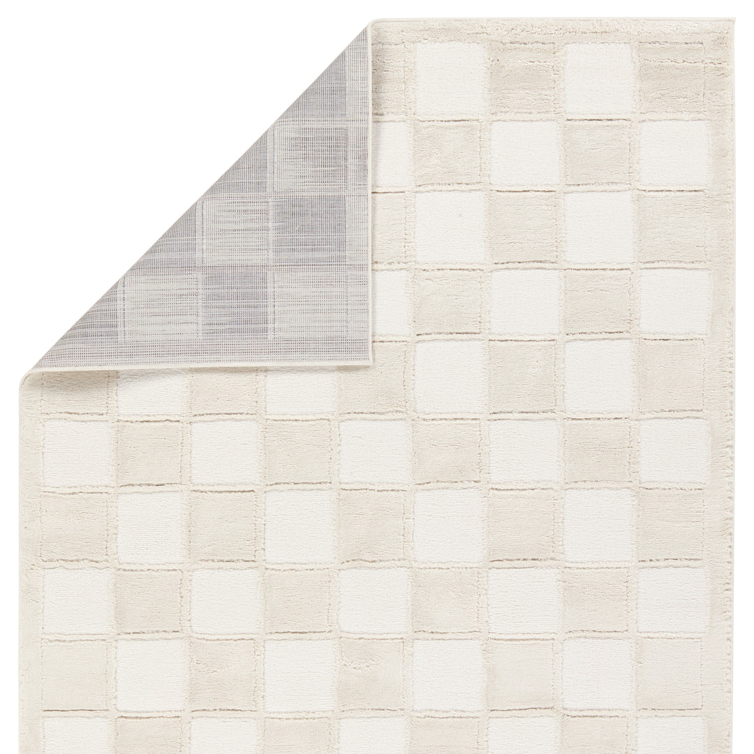 Vibe by Jaipur Living Catanza Geometric Cream/Ivory Area Rug (8'6"x11'6")