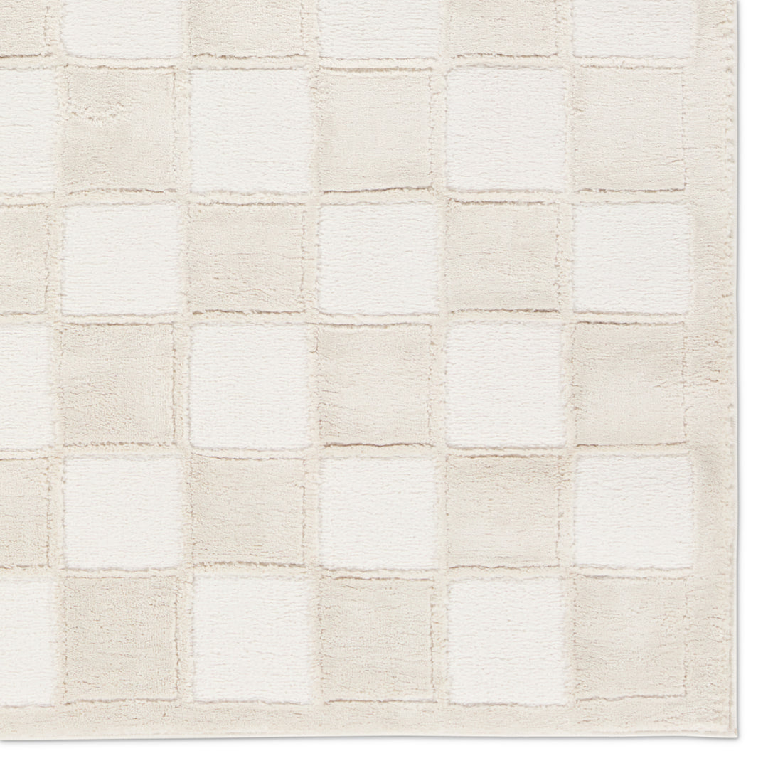 Vibe by Jaipur Living Catanza Geometric Cream/Ivory Area Rug (8'6"x11'6")