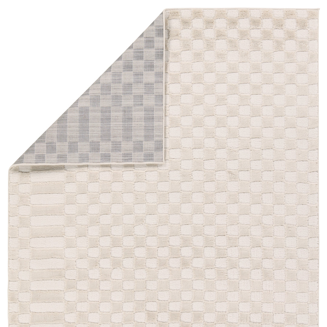 Vibe by Jaipur Living Casa Geometric White/Tan Area Rug (5'x7')