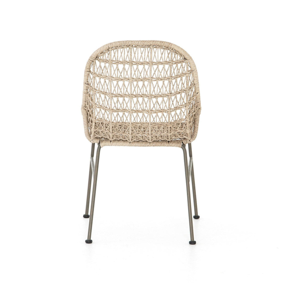 Thatcher Outdoor Woven Dining Chair - Vintage White