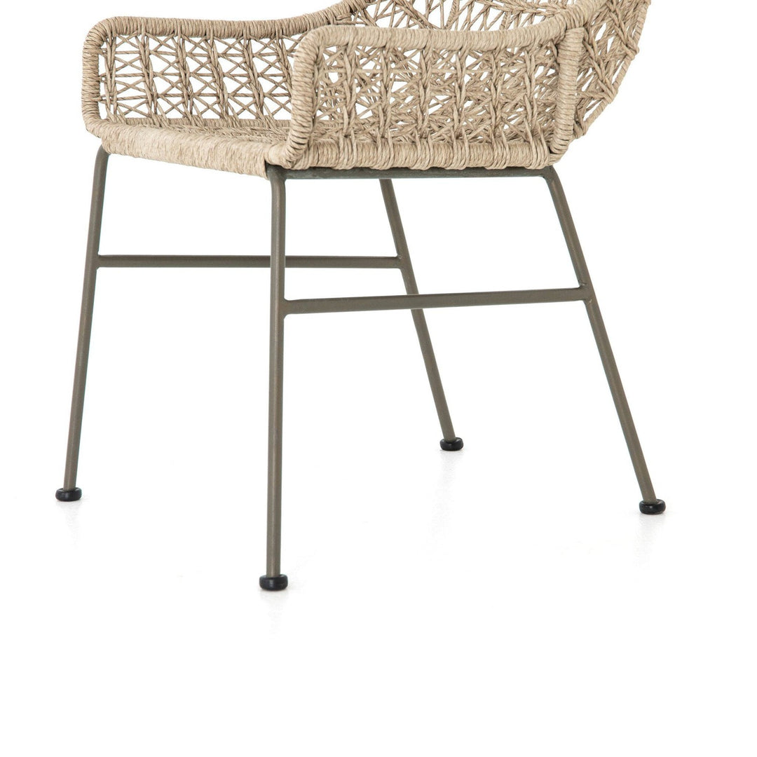 Thatcher Outdoor Woven Dining Chair - Vintage White