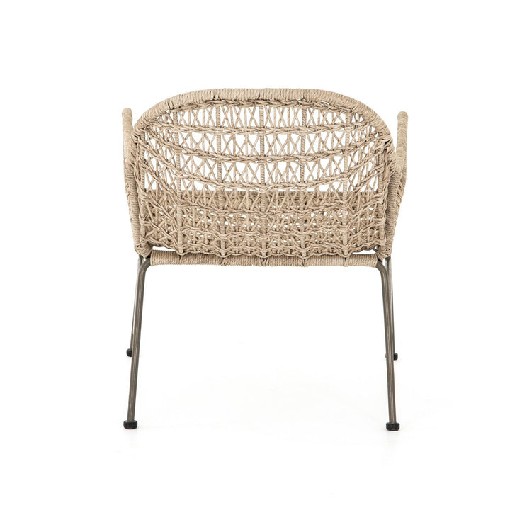 Canyon Outdoor Woven Club Chair - Vintage White - None