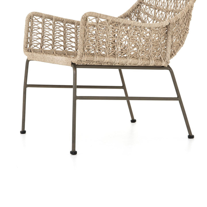 Canyon Outdoor Woven Club Chair - Vintage White - None