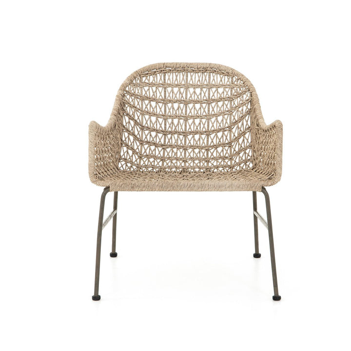 Canyon Outdoor Woven Club Chair - Vintage White - None