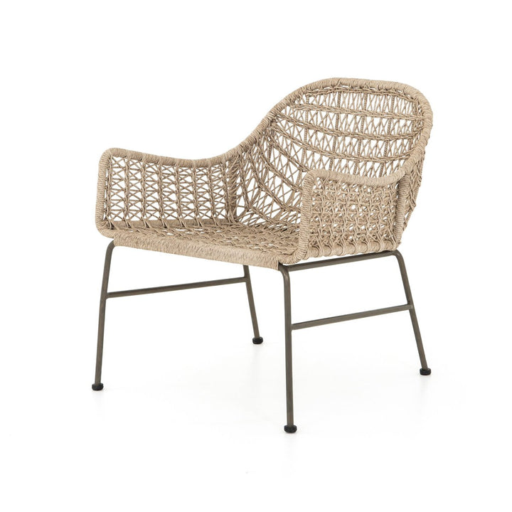 Canyon Outdoor Woven Club Chair - Vintage White - None