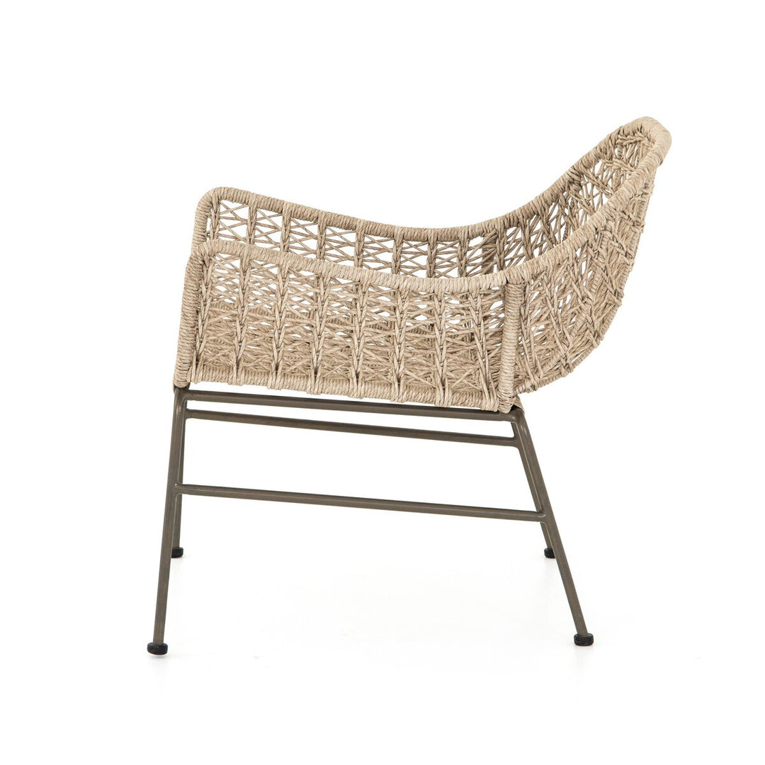 Canyon Outdoor Woven Club Chair - Vintage White - None