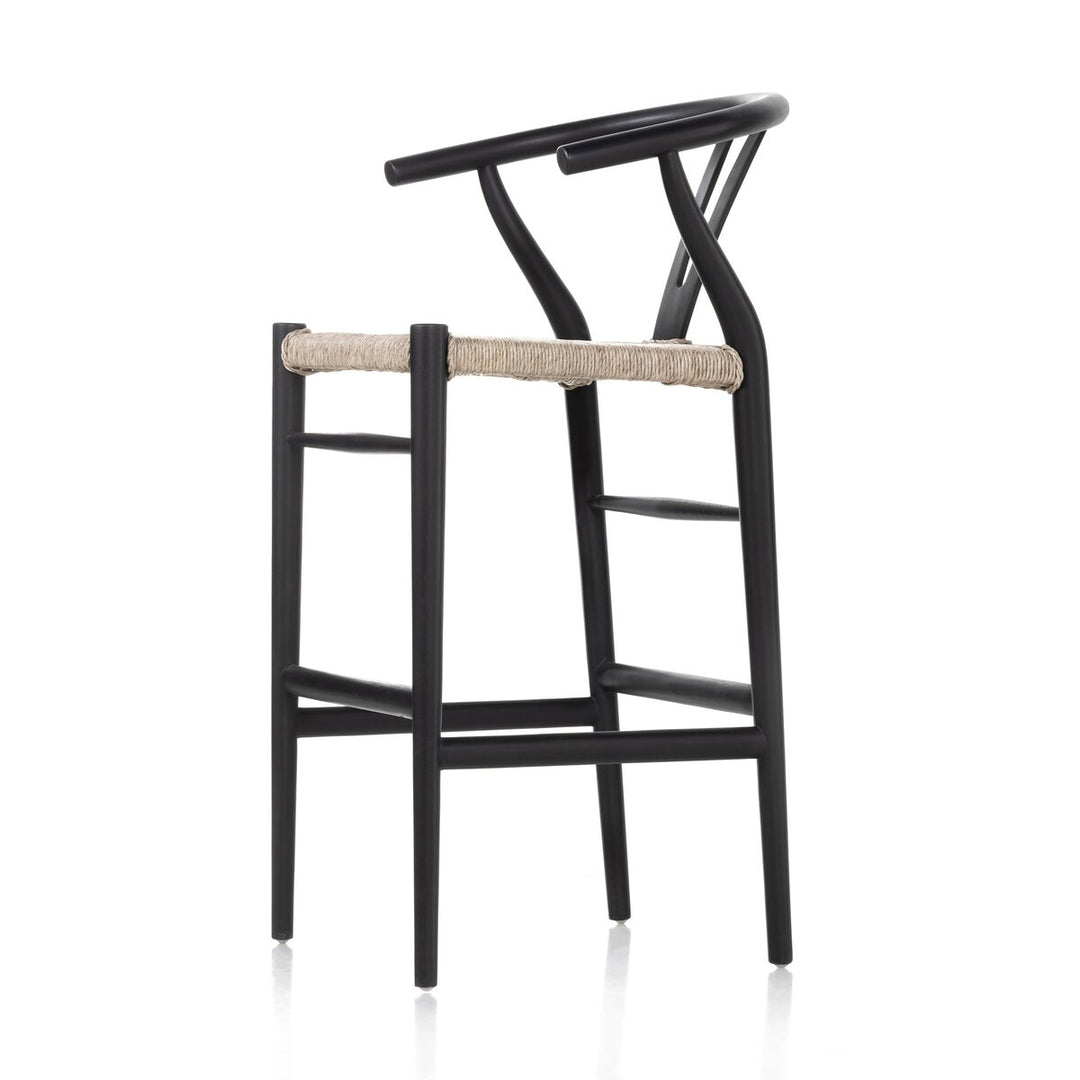 Modelo Bar + Counter Stool - Bar Stool - Black Teak - None