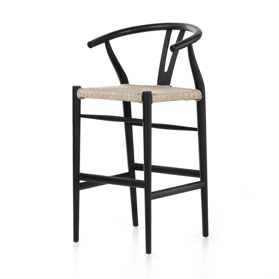 Modelo Bar + Counter Stool - Bar Stool - Black Teak - None