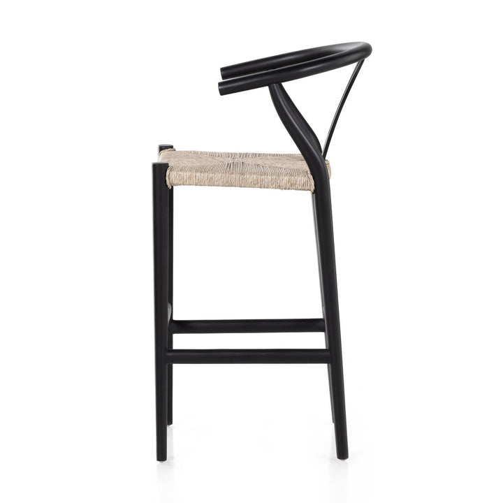 Modelo Bar + Counter Stool - Bar Stool - Black Teak - None