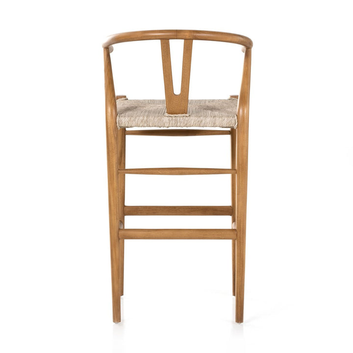 Modelo Bar + Counter Stool - Bar Stool - Natural Teak - None