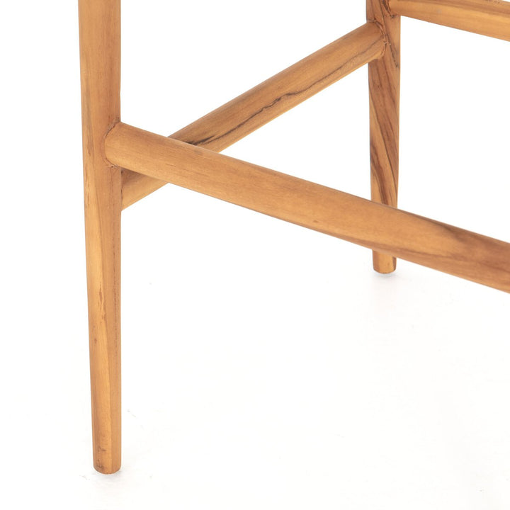 Modelo Bar + Counter Stool - Bar Stool - Natural Teak - None