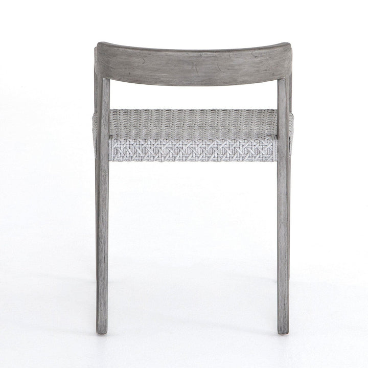 Harlow Outdoor Dining Chair - Brushed Grey