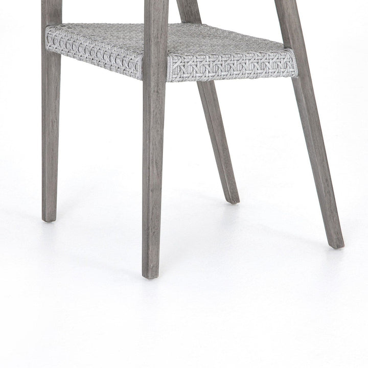 Harlow Outdoor Dining Chair - Brushed Grey