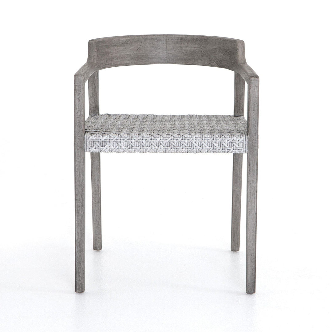 Harlow Outdoor Dining Chair - Brushed Grey