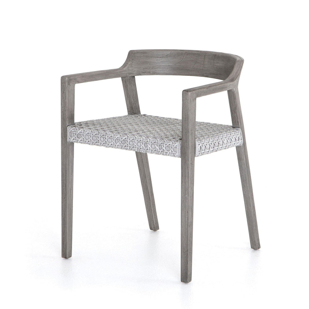 Harlow Outdoor Dining Chair - Brushed Grey