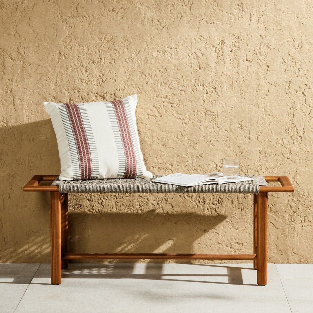 Mallory Outdoor Bench - Earth Taupe