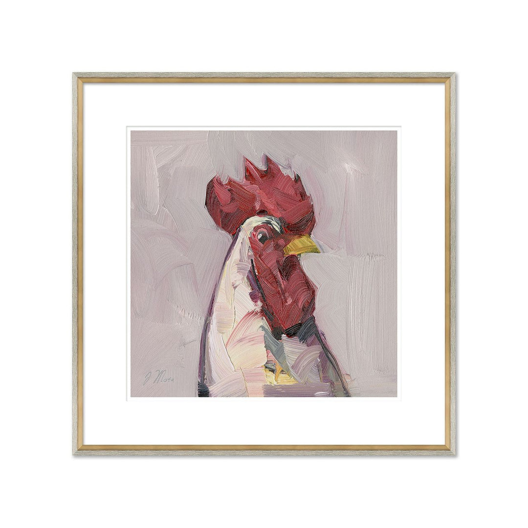Chicken Portrait by Soicher Marin
