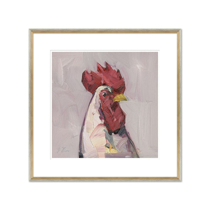 Chicken Portrait by Soicher Marin