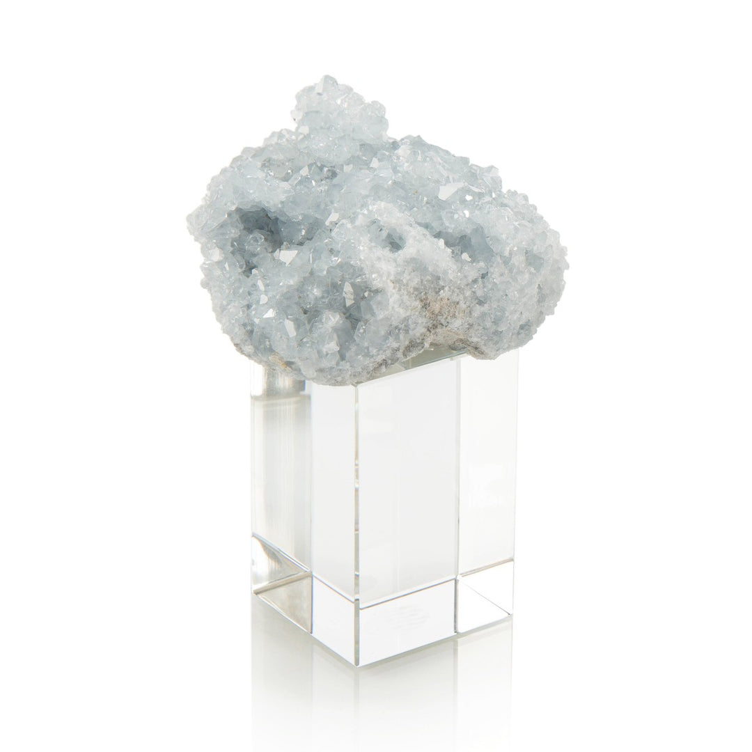 Ellsworth Celestite On Crystal - Blue - Celestite