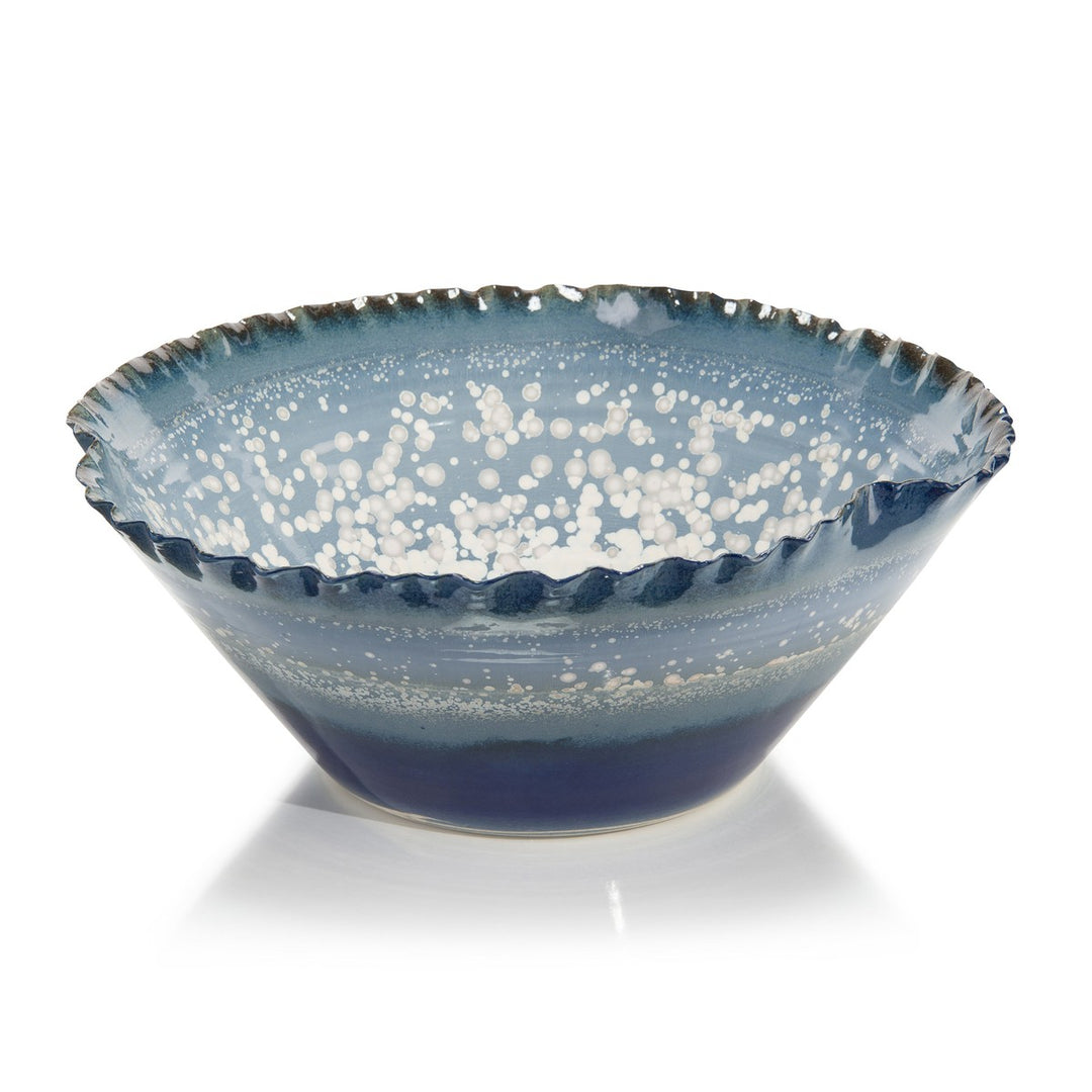 Alden And Surf Porcelain Bowl - Blue - Porcelain