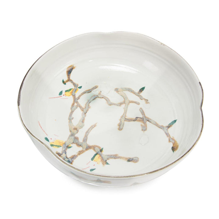 Aquila Twigs And Teal Bowl I