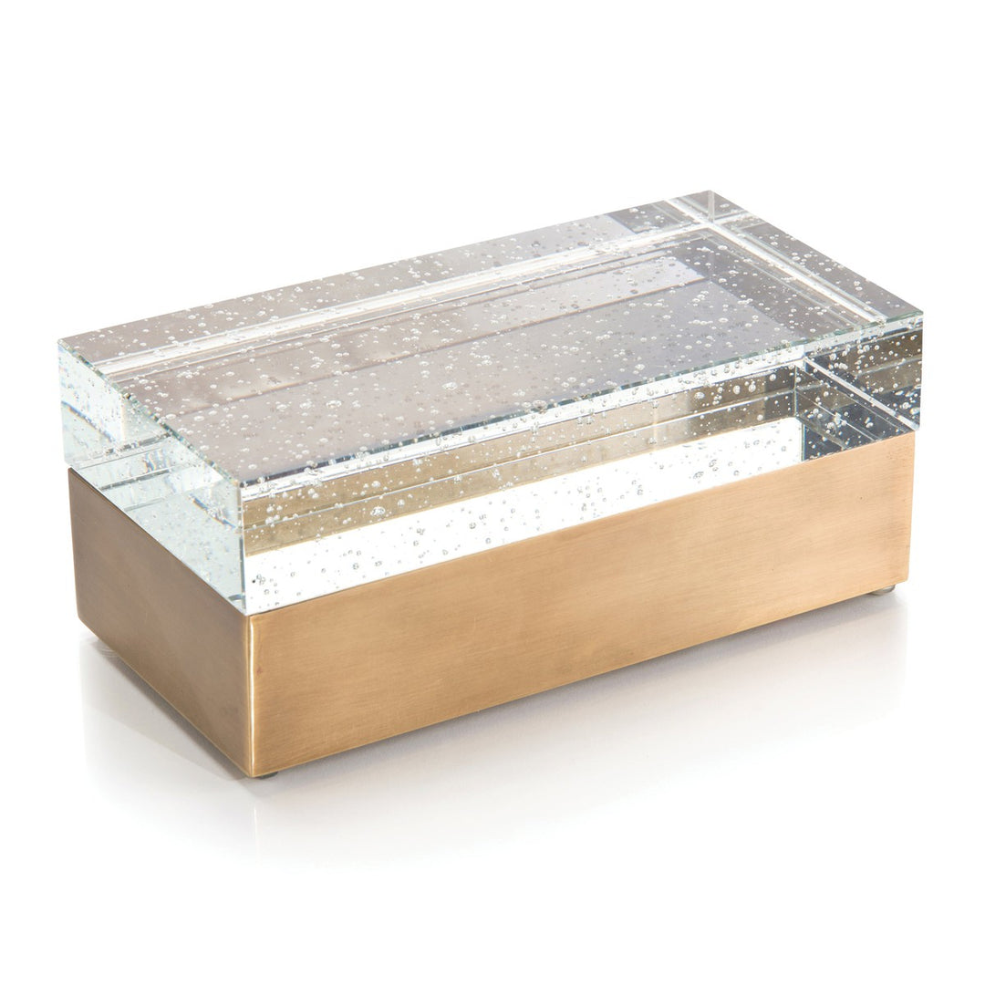 Ellery Suspended Box - Brass