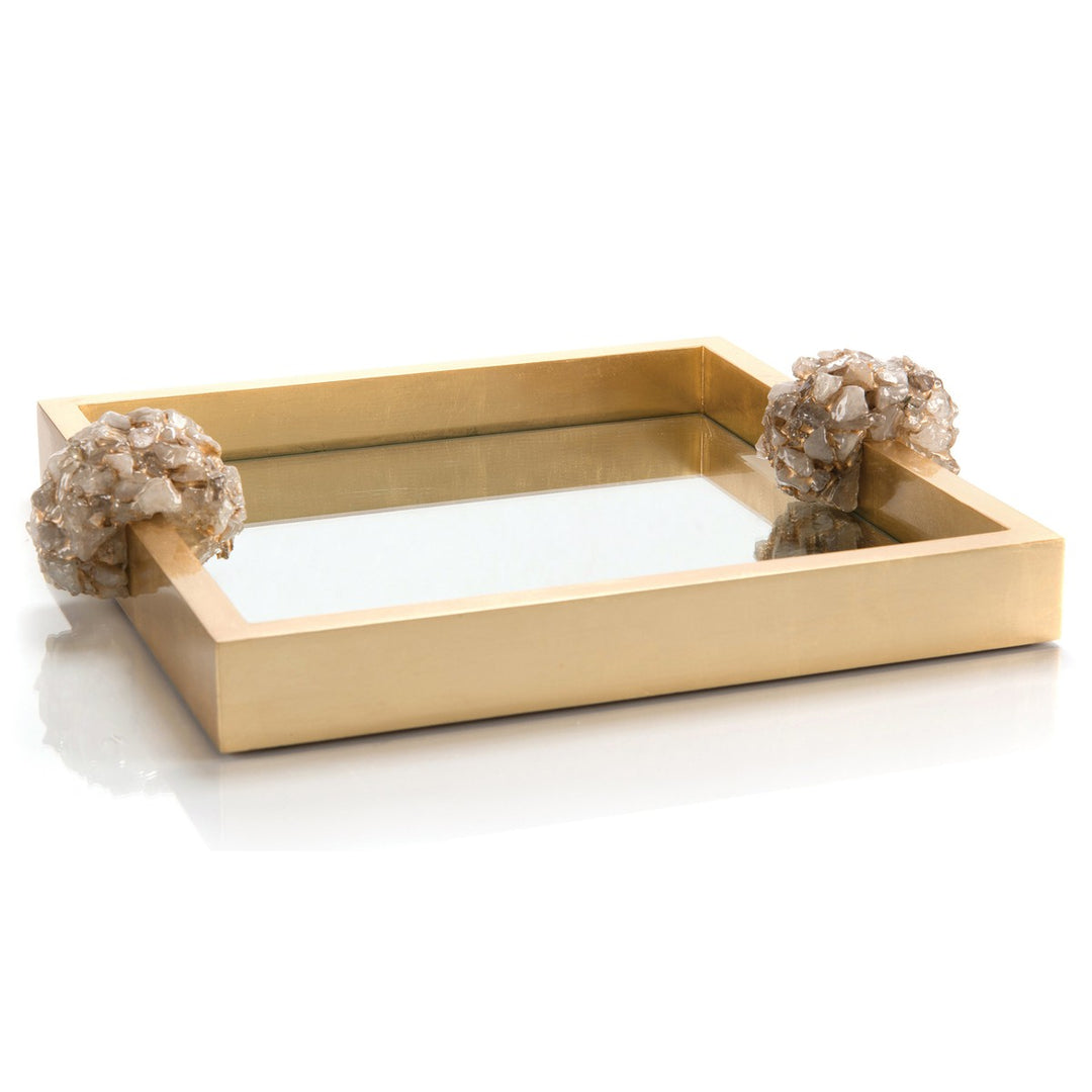 Alden Reflections Tray - Gold