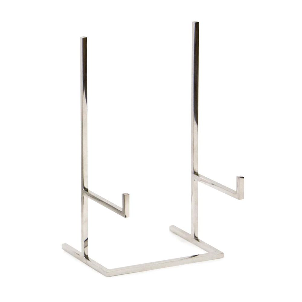 Serveware: Chargers & Server Plates Sleek And Modern Charger Stand - Silver