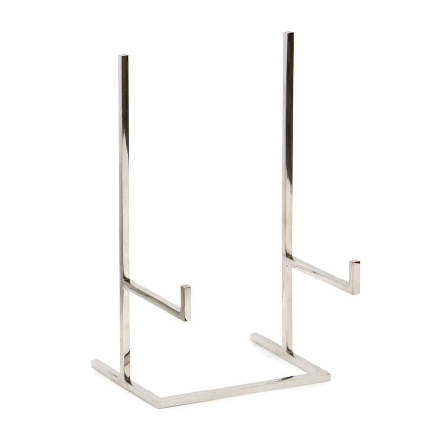 Serveware: Chargers & Server Plates Sleek And Modern Charger Stand - Silver